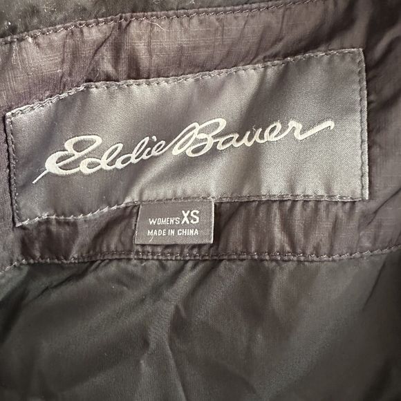 Eddie Bauer Women's XS Hooded Parka Goose Down Insulation Puffer Full Zip Jacket - Picture 7 of 8